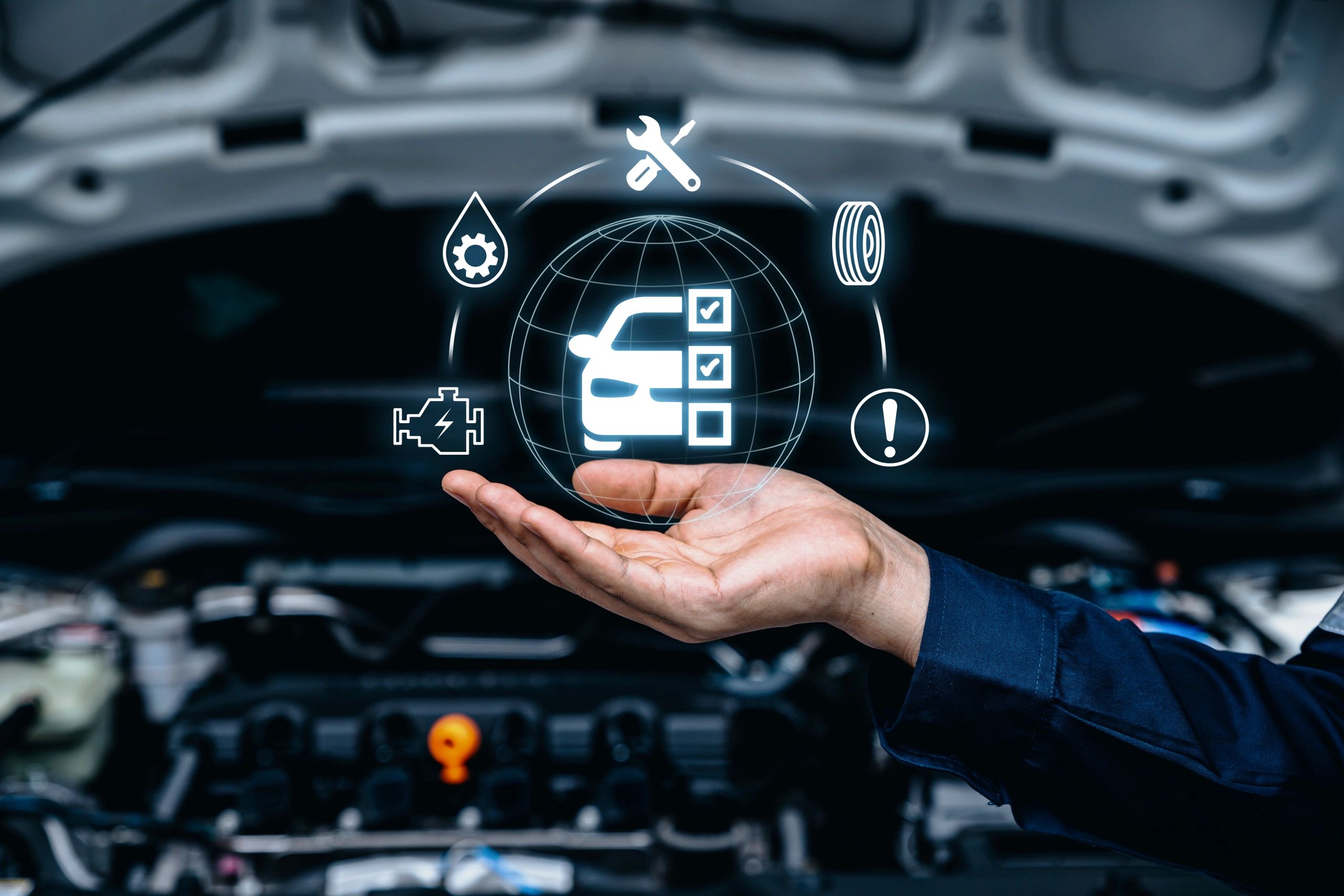 Oil change service
